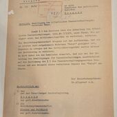 Rundschreiben des Bregenzer Bezirkshauptmanns mit dem Verbot des Twist vom 21. März 1962
