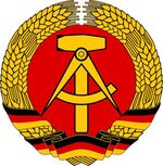 Staatswappen der DDR (26. September 1955 bis 3. Oktober 1990)