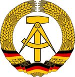 Provisorisches Staatswappen der DDR (28. Mai 1953 bis 26. September 1955)