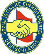 Emblem der Sozialistischen Einheitspartei Deutschlands (SED)
